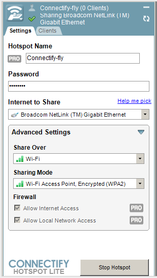 通過connectify在windows7下創(chuàng)建無線wifi熱點(解決Y460失敗方法)