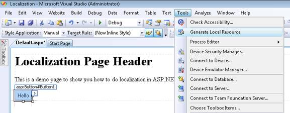 超級簡單：ASP.NET Localization （本地化，多語言）